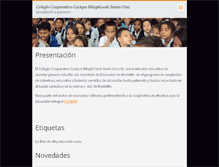 Tablet Screenshot of caciquebitagui.webnode.com.co