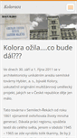 Mobile Screenshot of kolora01.webnode.cz