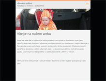 Tablet Screenshot of dovolenasdetmi.webnode.cz