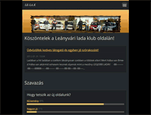 Tablet Screenshot of lelak.webnode.hu