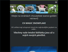 Tablet Screenshot of magicsnowflake.webnode.cz