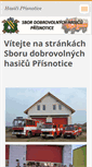 Mobile Screenshot of hasiciprisnotice.webnode.cz