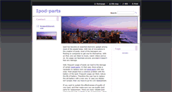 Desktop Screenshot of ipod-parts.webnode.com