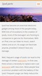Mobile Screenshot of ipod-parts.webnode.com