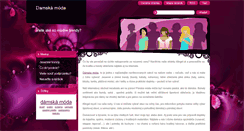 Desktop Screenshot of damska-moda.webnode.sk