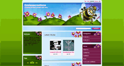 Desktop Screenshot of enviouscreations.webnode.com