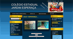 Desktop Screenshot of colegioesperanca.webnode.com.br