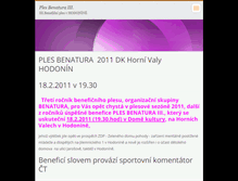 Tablet Screenshot of benatura.webnode.cz