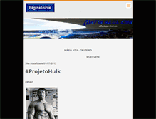 Tablet Screenshot of mafiaazulcma.webnode.com