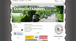 Desktop Screenshot of conquistadoresmotoclube.webnode.pt