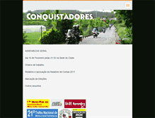 Tablet Screenshot of conquistadoresmotoclube.webnode.pt
