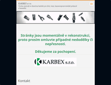 Tablet Screenshot of karrbexx.webnode.cz