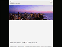 Tablet Screenshot of hoteles.webnode.com