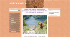 Desktop Screenshot of kosickavyzla.webnode.sk