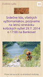 Mobile Screenshot of kosickavyzla.webnode.sk