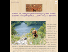 Tablet Screenshot of kosickavyzla.webnode.sk