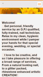 Mobile Screenshot of nails4u.webnode.com