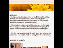 Tablet Screenshot of nails4u.webnode.com