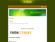 Tablet Screenshot of fchvozd.webnode.cz