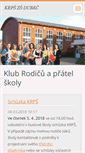 Mobile Screenshot of krpszsdubec.webnode.cz
