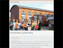 Tablet Screenshot of krpszsdubec.webnode.cz