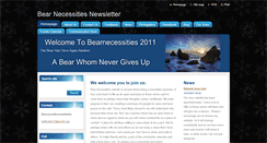 Desktop Screenshot of bearnessitiesnewsletter.webnode.com
