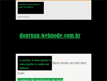 Tablet Screenshot of donruan.webnode.com.br
