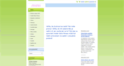 Desktop Screenshot of fitnesstrenerka.webnode.cz