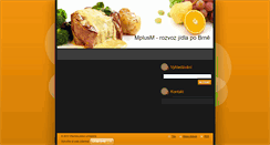 Desktop Screenshot of mplusm.webnode.cz