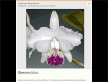 Tablet Screenshot of orquideasbarquisimeto.webnode.es