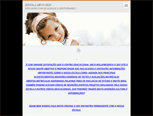 Tablet Screenshot of escolaarco-iris.webnode.com.br