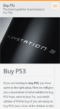 Mobile Screenshot of buyps3.webnode.com