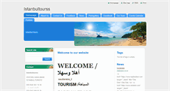 Desktop Screenshot of istanbultourss.webnode.com.tr