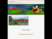 Tablet Screenshot of mr-macmillan.webnode.com