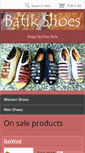 Mobile Screenshot of batikshoes.webnode.com