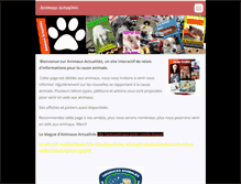 Tablet Screenshot of animauxactus.webnode.com