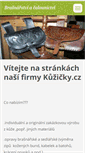 Mobile Screenshot of kuzicky.webnode.cz