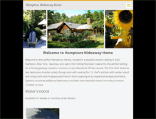 Tablet Screenshot of hamptonshideawayhome.webnode.com