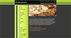 Desktop Screenshot of kvalitapotravin.webnode.cz