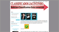 Desktop Screenshot of classificadosjacintinho.webnode.com.br