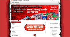 Desktop Screenshot of criacaojf.webnode.com