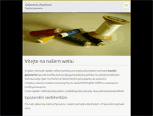 Tablet Screenshot of galanteriepacakova.webnode.cz