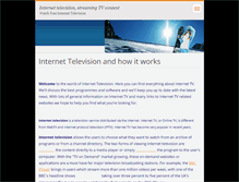 Tablet Screenshot of internettelevision.webnode.com