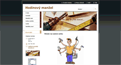 Desktop Screenshot of hodinovy-manzel-brno.webnode.cz