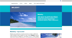 Desktop Screenshot of maledivy.webnode.cz