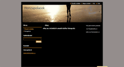 Desktop Screenshot of honzapolacek.webnode.cz