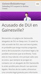 Mobile Screenshot of gainesvilleduiattorneys.webnode.es
