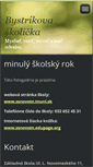 Mobile Screenshot of bystrikovaskolicka.webnode.sk