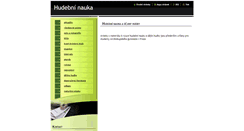 Desktop Screenshot of hudebni-nauka.webnode.cz