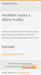 Mobile Screenshot of hudebni-nauka.webnode.cz